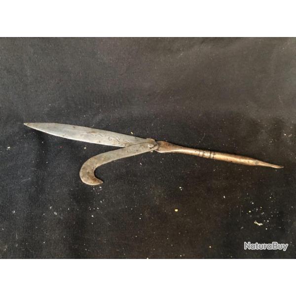 fer de lance forme harpon