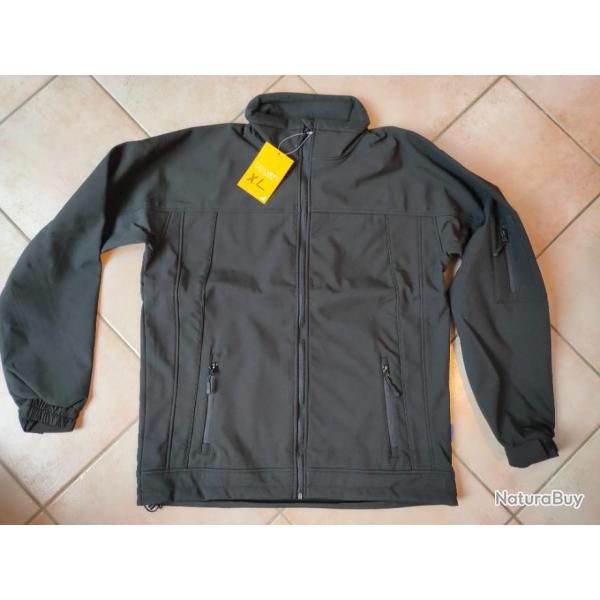 Blouson veste softshell taille Xl neuve couleur noire / marque cepovett
