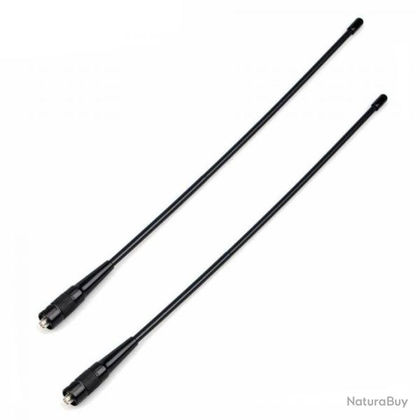 2 Antennes talkie-walkie VHF/UHF dual band 39cm pour Kenwood Retevis H777 RT5R Baofeng 5R 888S UV-82