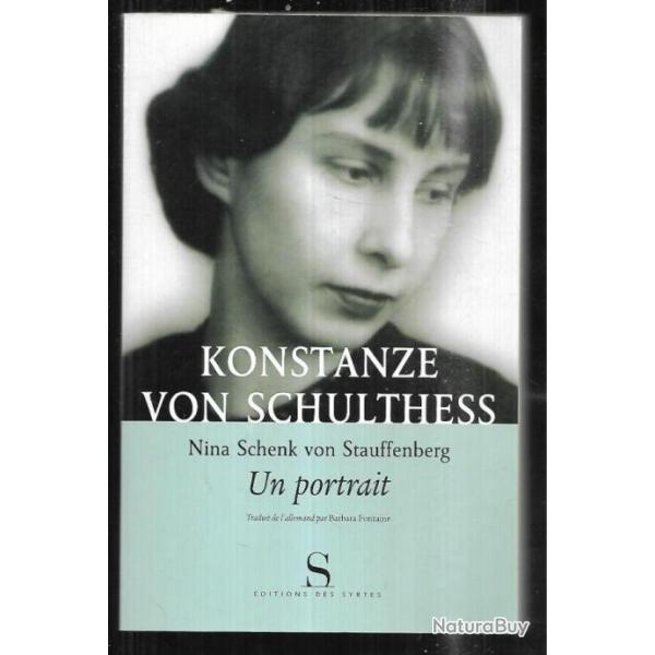 nina schenk von stauffenberg un portrait de konstanze von schulthess