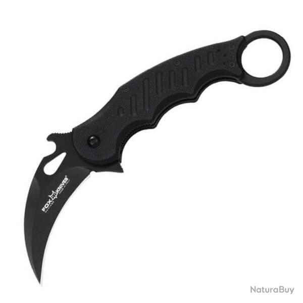 Couteau pliant Fox Karambit noir