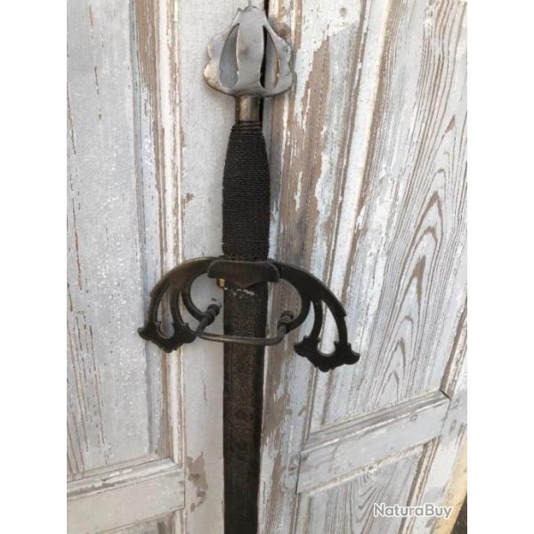 GRANDE EPEE DE TOLEDE CHEVALIER