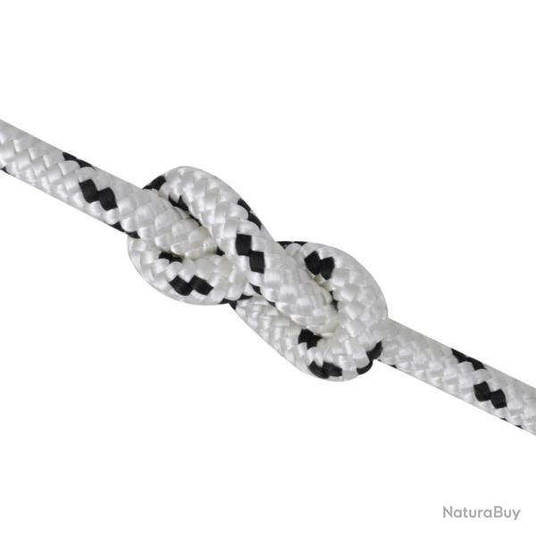 Corde de bateau tress�e en bobine polyester 10 mm x 50 m 02_0003375