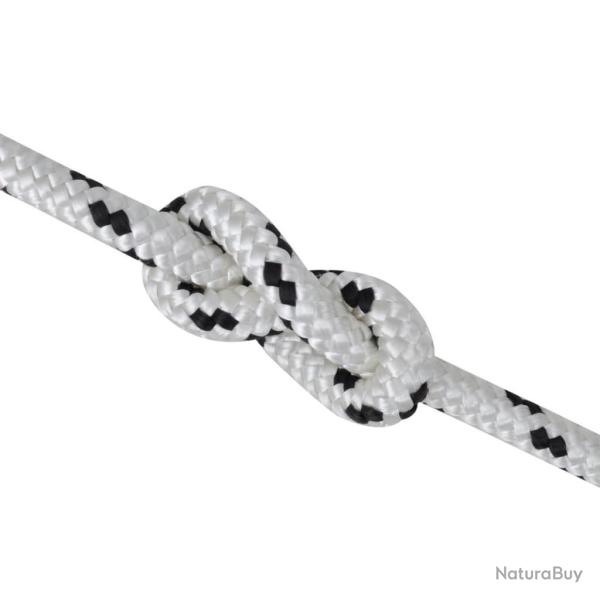 Corde de bateau tress�e en bobine polyester 12 mm x 50 m 02_0003376