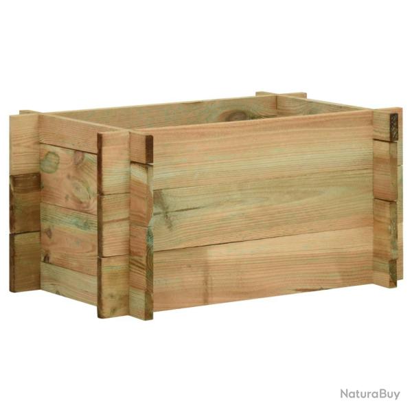 Jardini�re sur�lev�e pour l�gumes bois de pin impr�gn� 40 cm 02_0000860