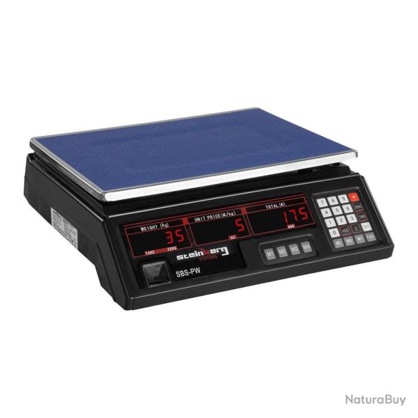 Balance poids-prix - 30 kg / 2 g LED noir 14_0000658