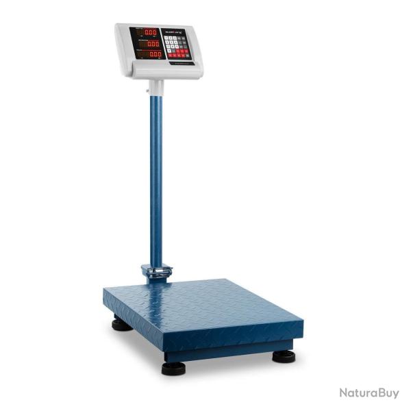 Balance plateforme - 300 kg / 50 g - 40 x 50 cm compacte bleu 14_0000641