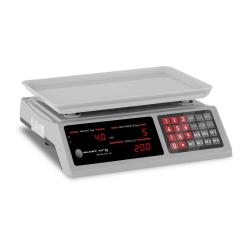 Balance poids-prix - 40 kg / 2 g - 33,7 x 23,1 x 0,6 cm 14_0000065