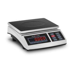 Balance de table cuisine p&egrave;se aliment - 30 kg / 1 g - 21 x 27 cm - LED 14_0000613