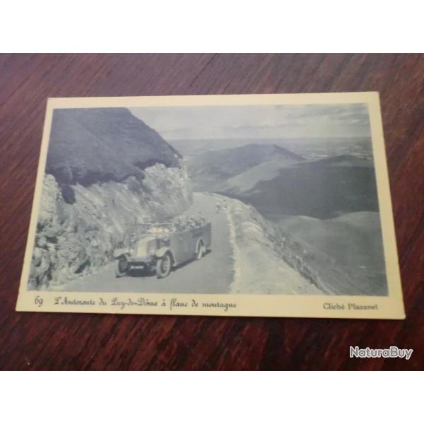 CP  dpt 63  ROUTE DU PUY DU DOME