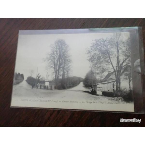 CP  dpt 63 CIRCUIT MICHELIN  VIRAGE DE LA VIERGE A BOURG LASTIC