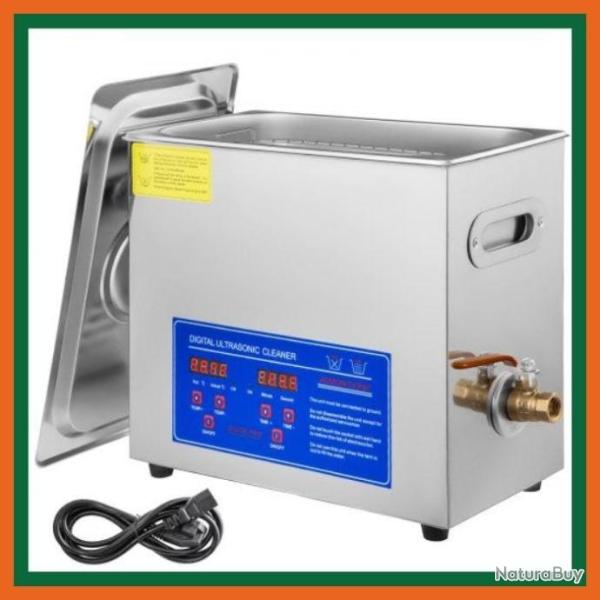 Nettoyeur � Ultrasons 6L - 80� - Pour armes, outils, bijoux...Etc - Livraison gratuite et rapide