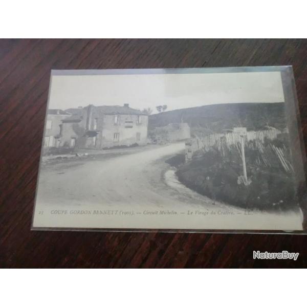 CP  dpt 63 CIRCUIT MICHELIN  VIRAGE DU CRATERE