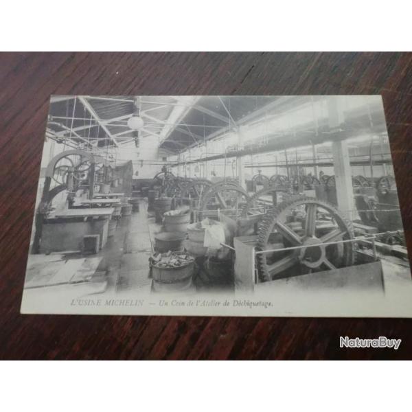 CP  dpt 63 L USINE MICHELIN  ATELIER DE DECHIQUETAGE