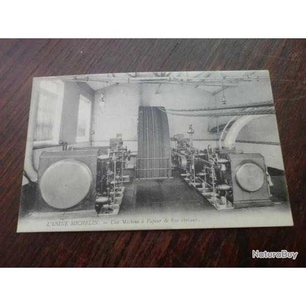 CP  dpt 63 L USINE MICHELIN  UNE MACHINE A VAPEUR
