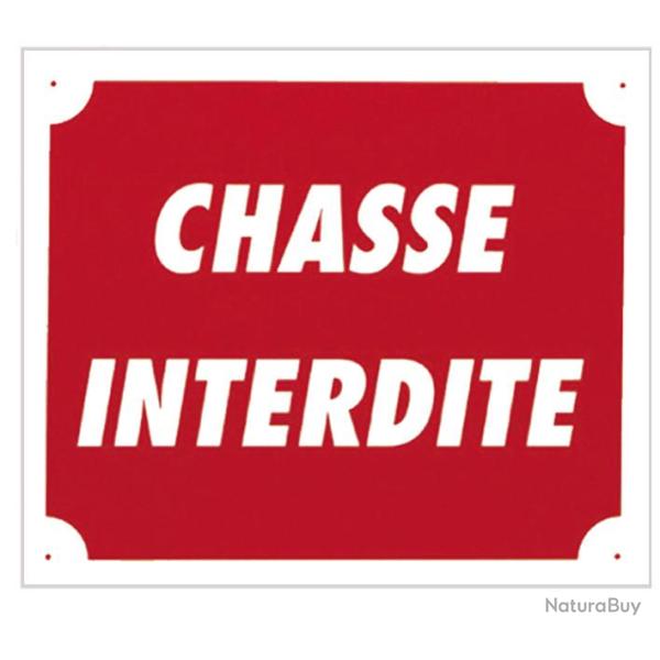 Panneau Akilux chasse interdite