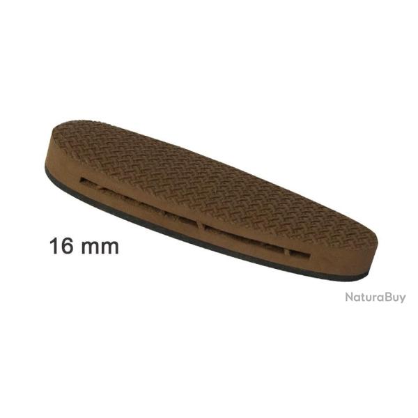 Plaque de couche amortisseur marron 16mm