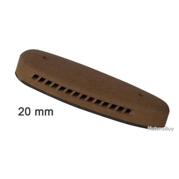 Plaque de couche amortisseur marron 20mm