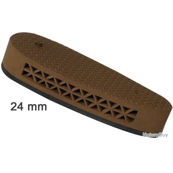 Plaque de couche amortisseur marron 24mm