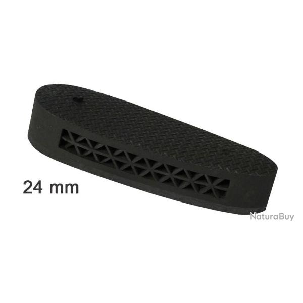 Plaque de couche amortisseur noir 24 mm