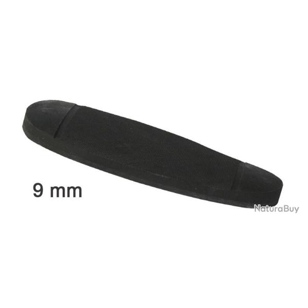 Plaque de couche amortisseur noir 9 mm