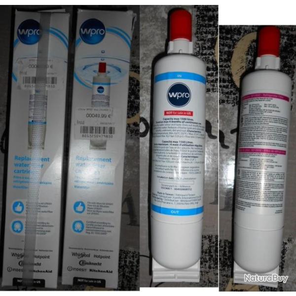 2 x filtre � eau r�frig�rateur