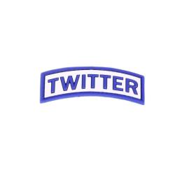 Patch PVC 3D Twitter (101 Inc)