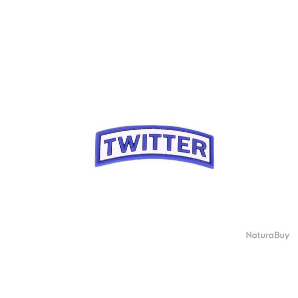 Patch PVC 3D Twitter (101 Inc)