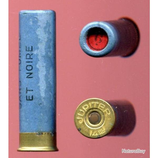 Cal. 14 mm - JUPITER (Cartoucherie Fran�aise) - tube bleu clair - plomb de 6