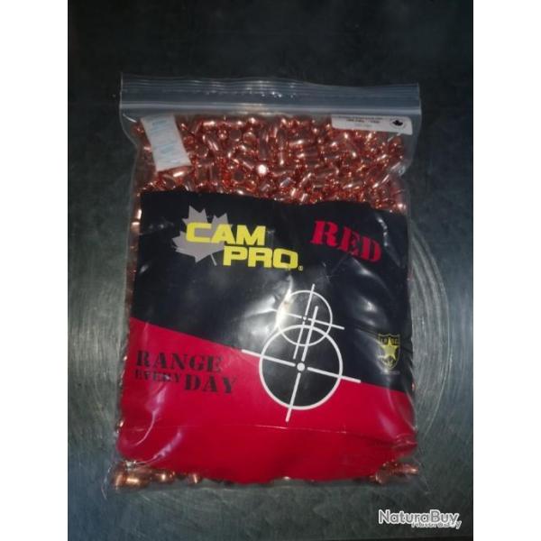 Ogives Cam Pro R.E.D. 9 mm 125gr RN