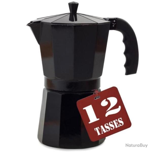 Cafeti�re Italienne Moka Expresso 12 Tasses Outdoor Camping Car Van Maison Gaz Plaque Electrique