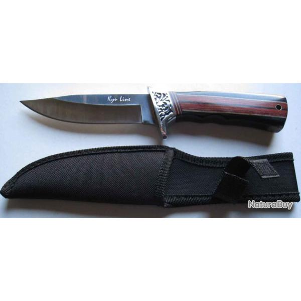 COUTEAU DE CHASSE - WESTERN - BIKER - MILITARIA - Ref.051