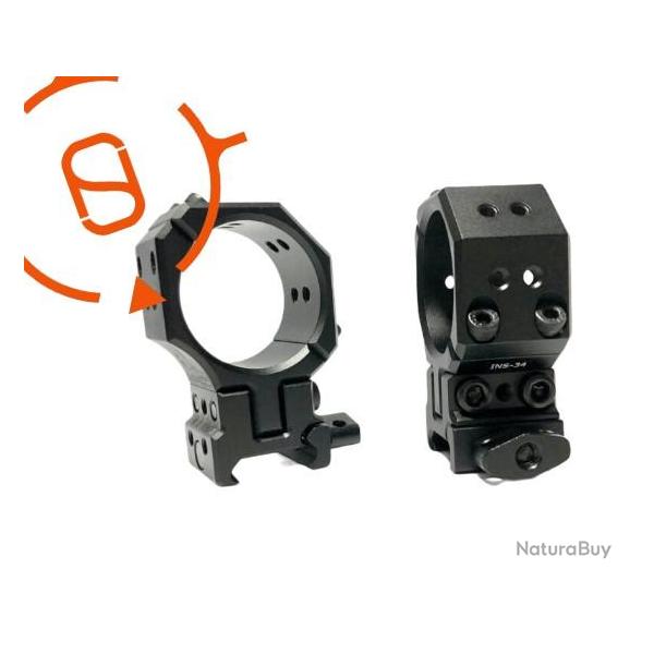 collier ajustable 34mm  Picatinny INS-34 eagle vision infinity