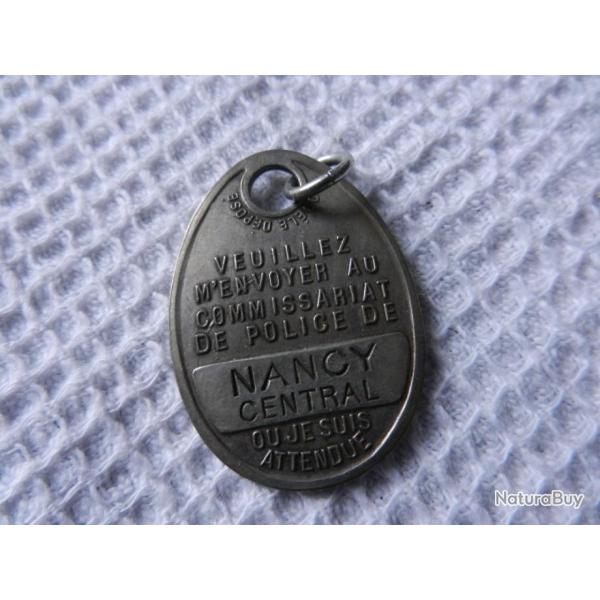 rare m�daille polaire commissariat de police de Nancy