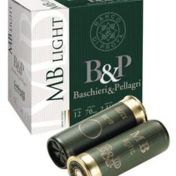 Cartouches B&P MB LIGHT cal. 12 / 70 mm N&deg; 9 30 G BJ Boite de 25