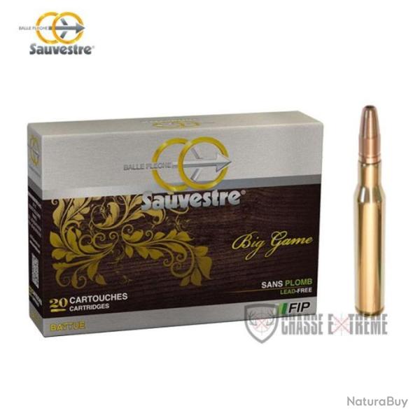 20 Cartouches SAUVESTRE FIP Battue Sans Plomb Cal 280 Rem