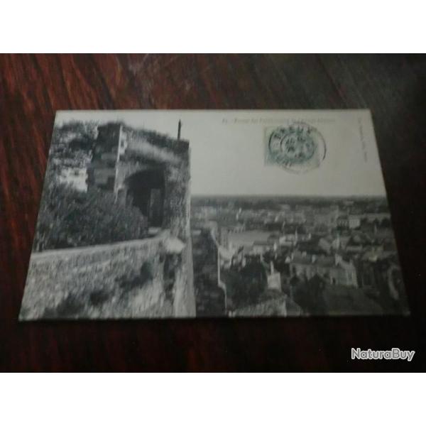 CP  Dpt  28  RUINES DES FORTIFICATIONS DE L ANCIEN CHATEAU