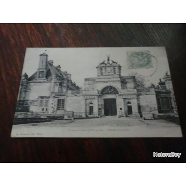 CP  Dpt  28  CHATEAU D ANET  ENTREE PRINCIPALE