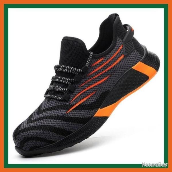Chaussures de s�curit� - Chaussures tactique - Orange - Livraison gratuite et rapide