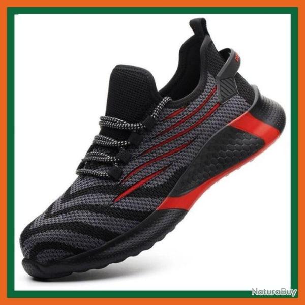Chaussures de scurit - Chaussures tactique - Rouge - Livraison gratuite et rapide