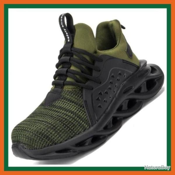 Chaussures de scurit - Chaussures tactique - Vert arme - Livraison gratuite et rapide