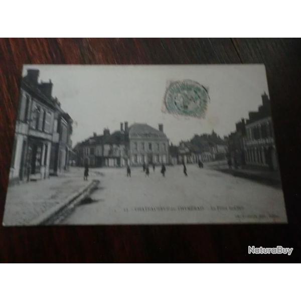 CP  Dpt  28  CHATEAUNEUF EN THYMERAIS  LA PLACE ST CLAIR