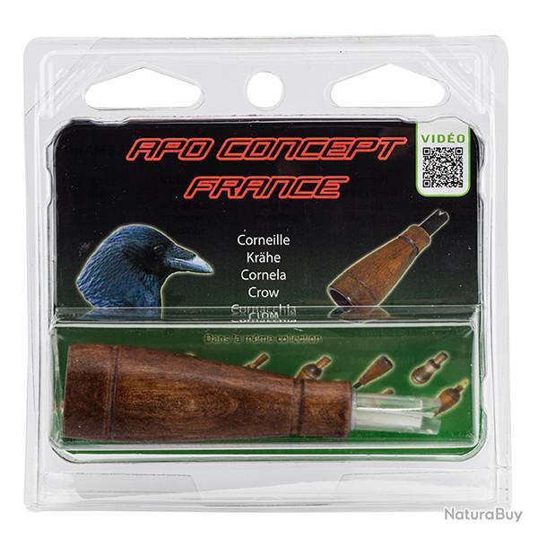 Appeau Corneille en bois de h�tre