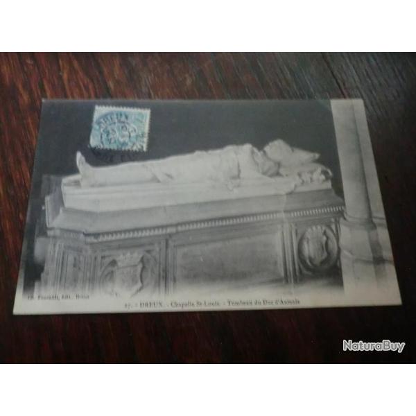 CP  Dpt  28  DREUX  CHAPELLE ST LOUIS  TOMBEAU DU DUC D AUMALE