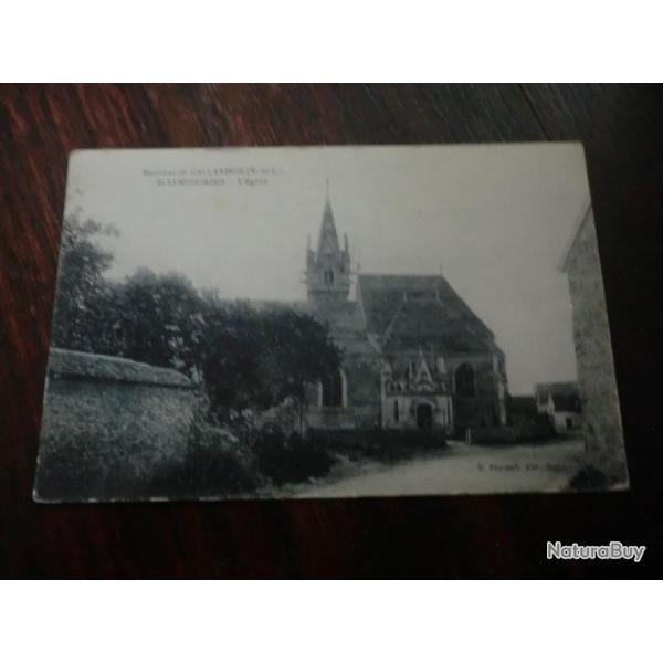 CP  Dpt  28  ENVIRONS DE GALLARDON  ST SYMPHORIEN  L EGLISE