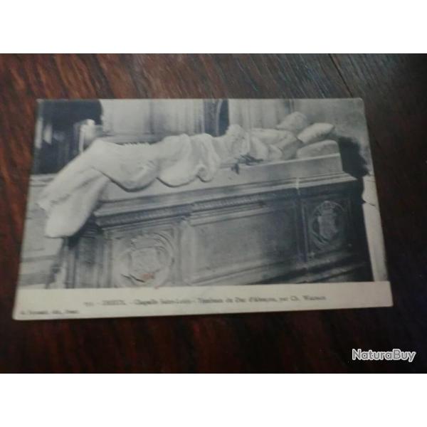 CP  Dpt  28  DREUX  CHAPELLE ST LOUIS  TOMBEAU DU DUC D ALENCON