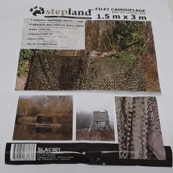 Filet de camouflage Stepland  kaki marron 1.5mx3m