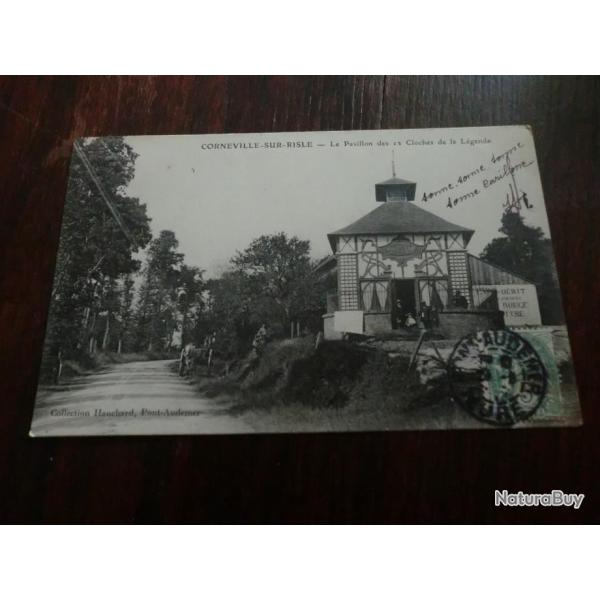 CP  dpt 27  CORNEVILLE  SUR RISLE LE PAVILLON  DES 12 CLOCHES