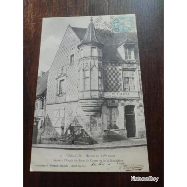 CP  dpt 27  VERNEUIL RUE DU CANON