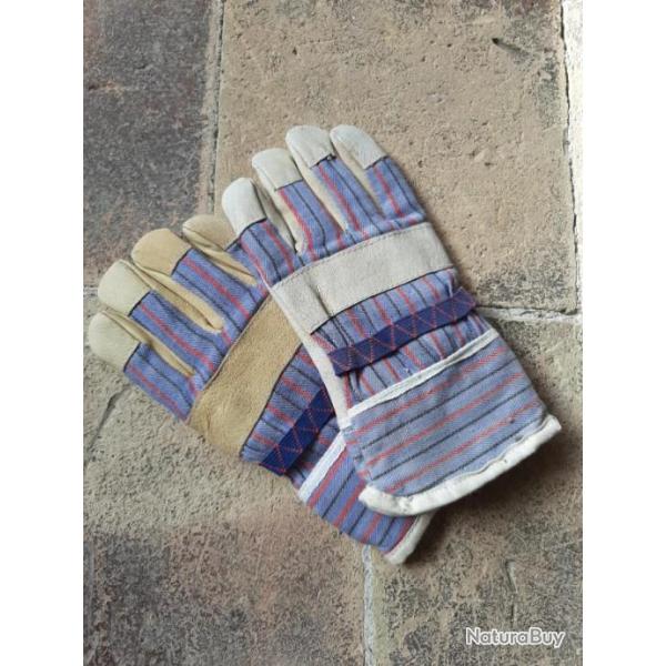 Gants de m�caniciens fourr�s armee allemande neufs